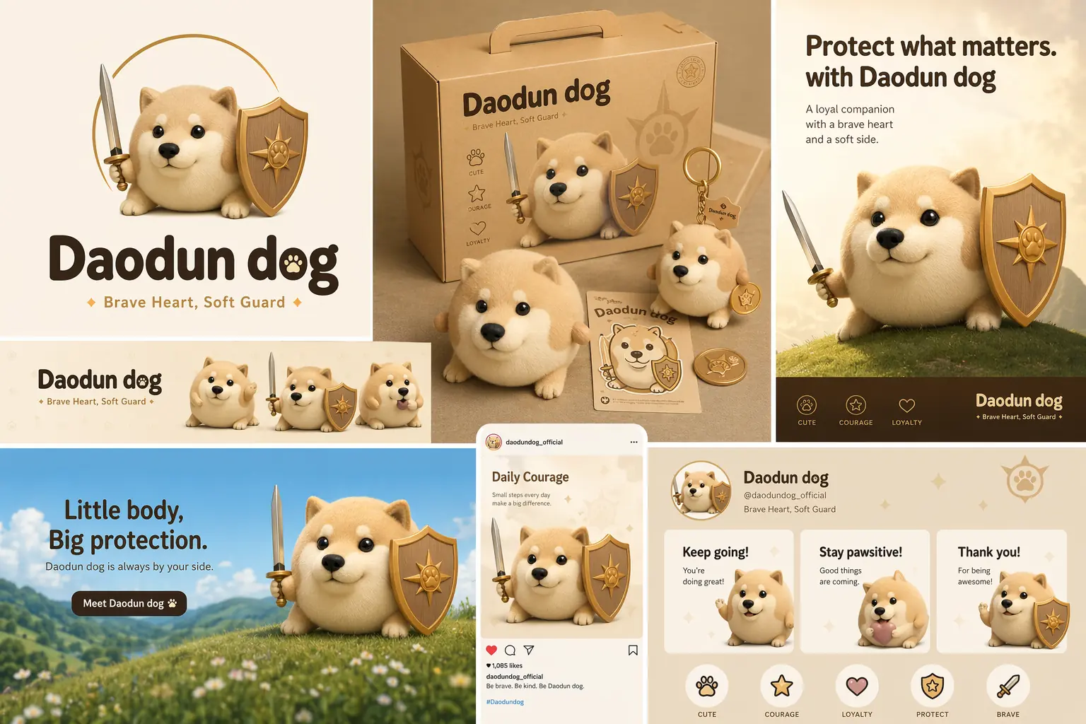 Pet product & supplies ads template example
